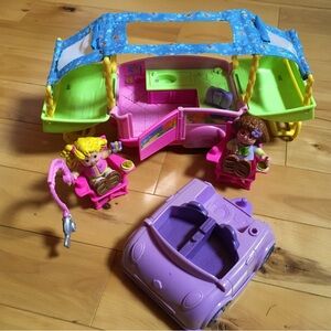 Little People Tent Trailer Playset